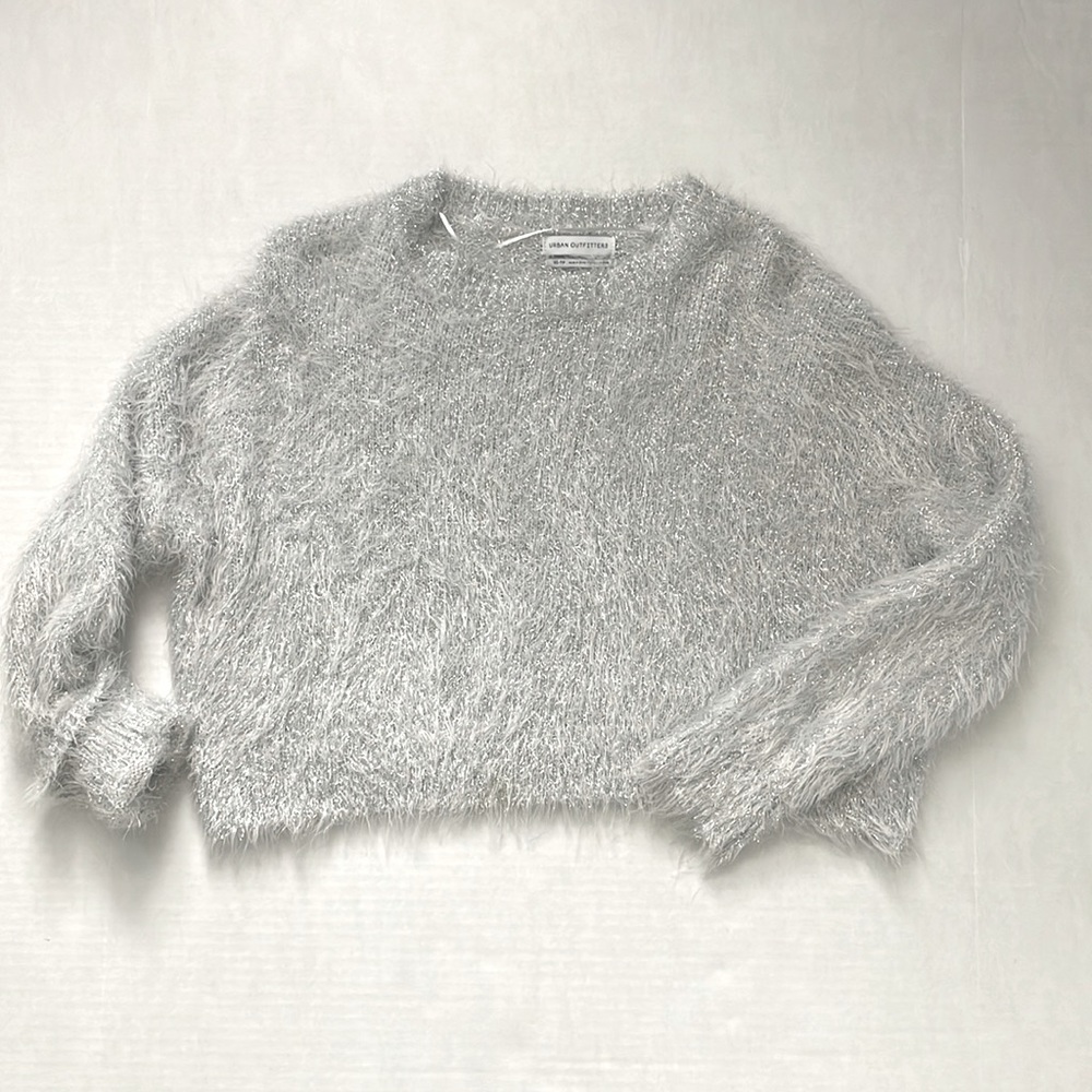 Urban Outfitters Fluffy Sparkle Women’s Sweater